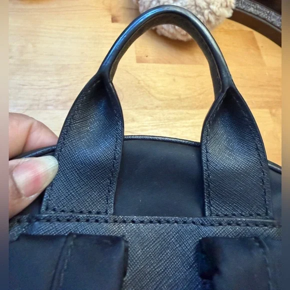 Michael Kors Large Abbey Nylon Backpack Rehab - Picture 7 of 17